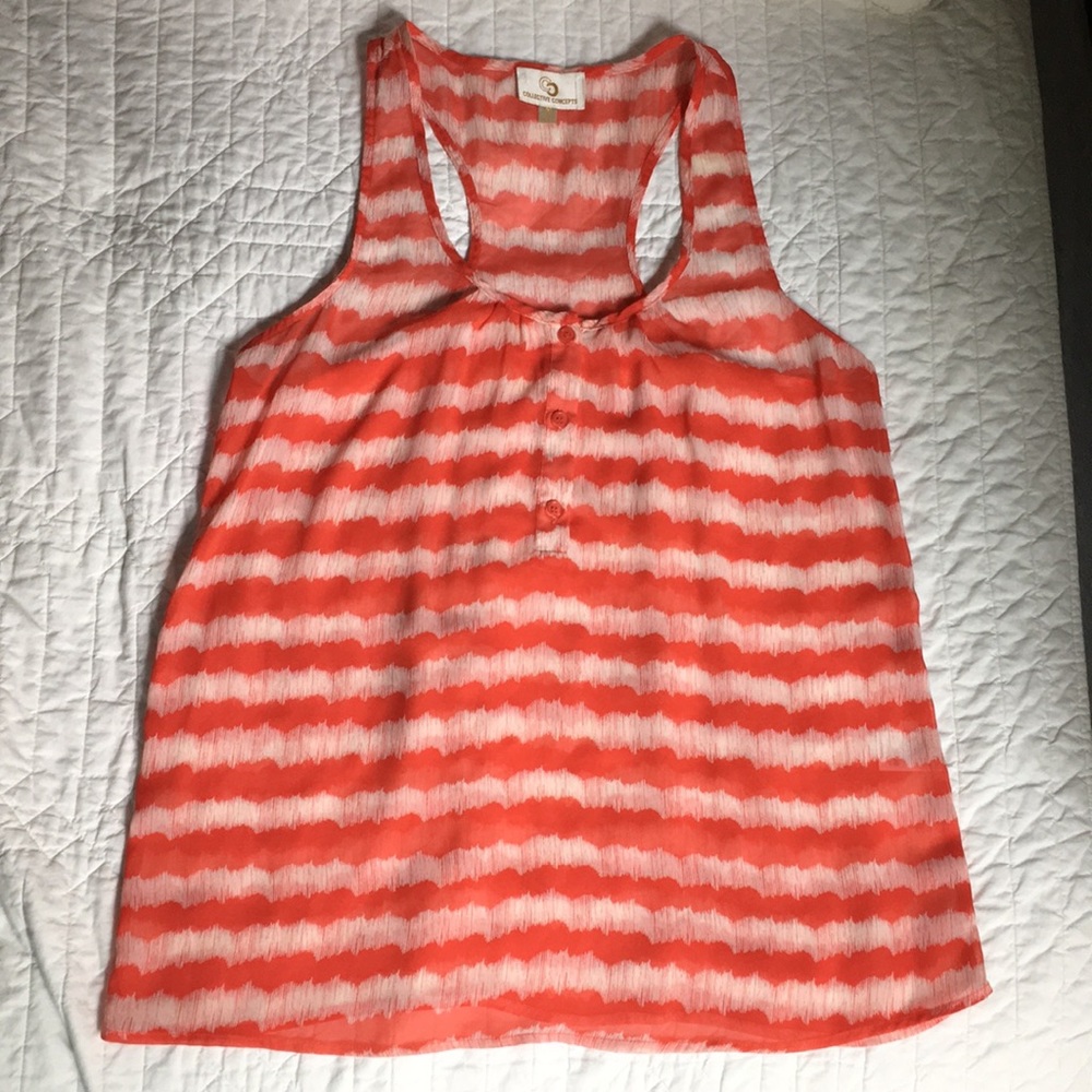 Women’s collective concepts tank sz medium